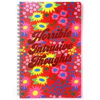 Image 1 of Horrible Intrusive Thoughts Spiral Bound Notebook