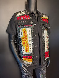 Image 7 of METALLICA DAMAGED JUSTICE BATTLE VEST 