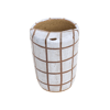 white grid keep cup