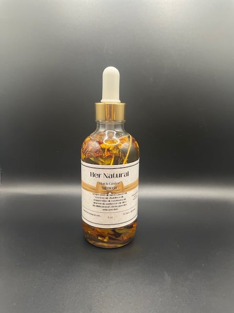 Image of Infused Black castor Oil Blend