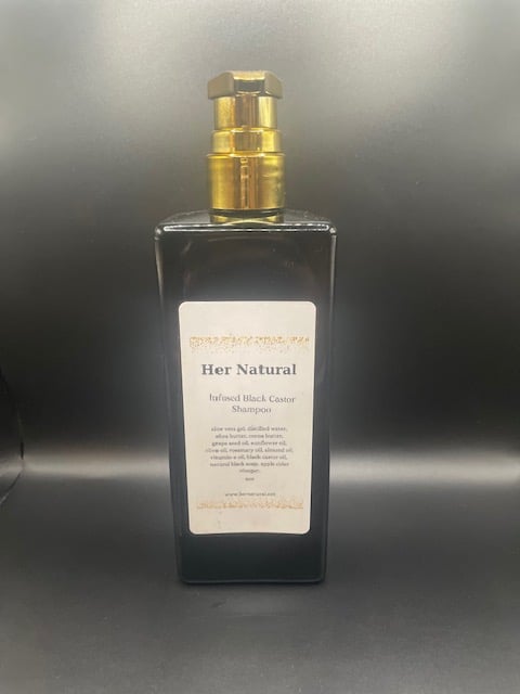 Image of Infused Black Castor Shampoo