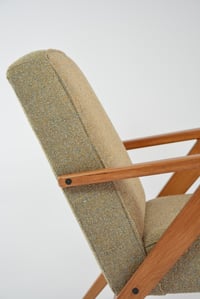 Image 7 of Fauteuil KOMPAS chiné beige