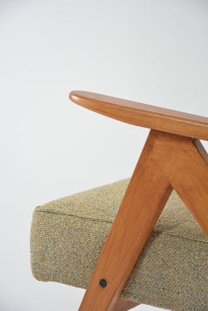 Image of Fauteuil KOMPAS chiné beige