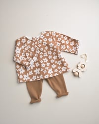 Image 5 of BLOUSE EMILE - illustration fleurs | Certifié Oeko-Tex