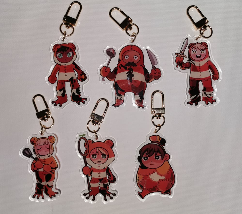 Image of Dungeon Meshi frog charms