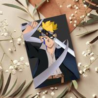 Boruto And Momoshiki Art Print