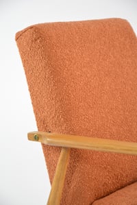 Image 8 of Fauteuil FOX bouclette terracotta