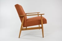 Image 2 of Fauteuil FOX bouclette terracotta