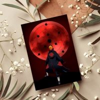 Obito-Tobi Infinite Tsukuyomi Artwork Print