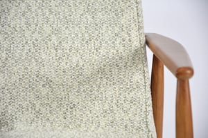 Image of Fauteuil Z chiné beige et vert