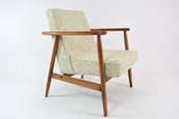 Image 1 of Fauteuil Z chiné beige et vert