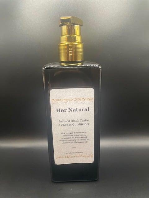 Image of Infused Black Castor Leave-in Conditioner