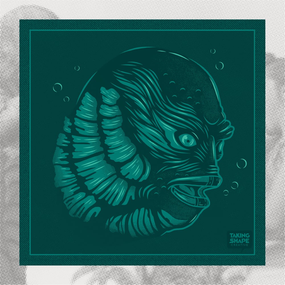 Gill Man Print