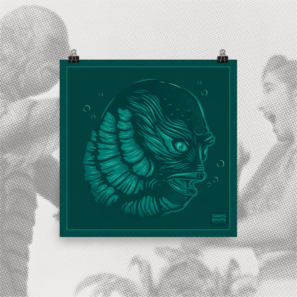 Gill Man Print
