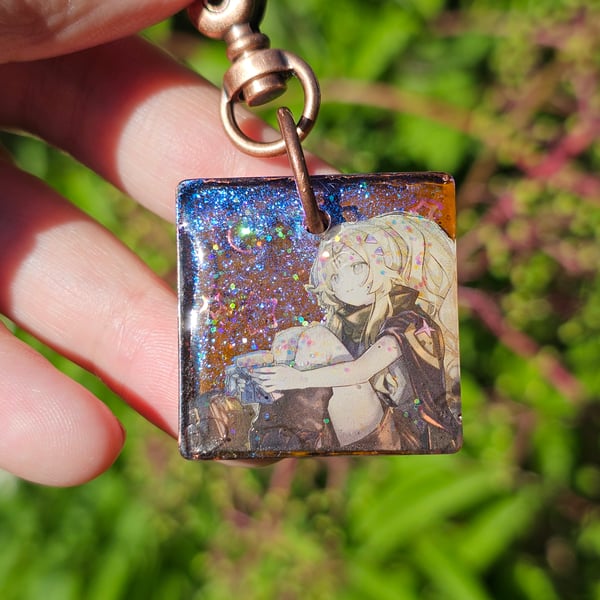 Image of Ecclesia Handmade Resin Keychain 