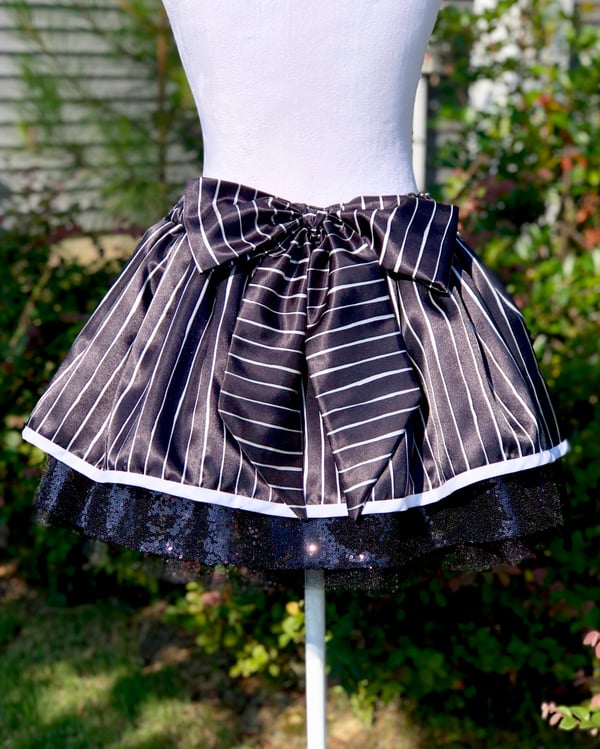 Image of Jack Skellington Skirt