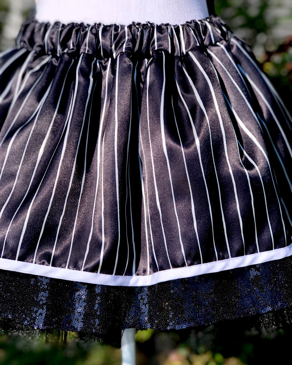 Image of Jack Skellington Skirt