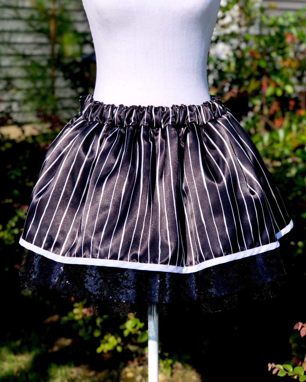 Image of Jack Skellington Skirt