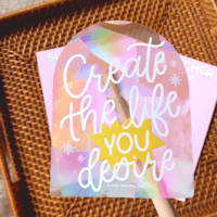 Image 2 of Create The Life You Desire Suncatcher