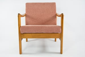 Image of Fauteuil KNOLL rose 