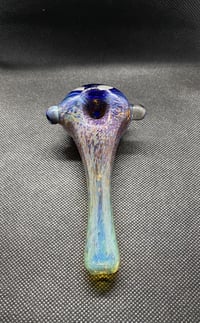 Image 1 of Frit & Cobalt Cap Spoon