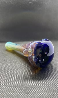 Image 3 of Frit & Cobalt Cap Spoon