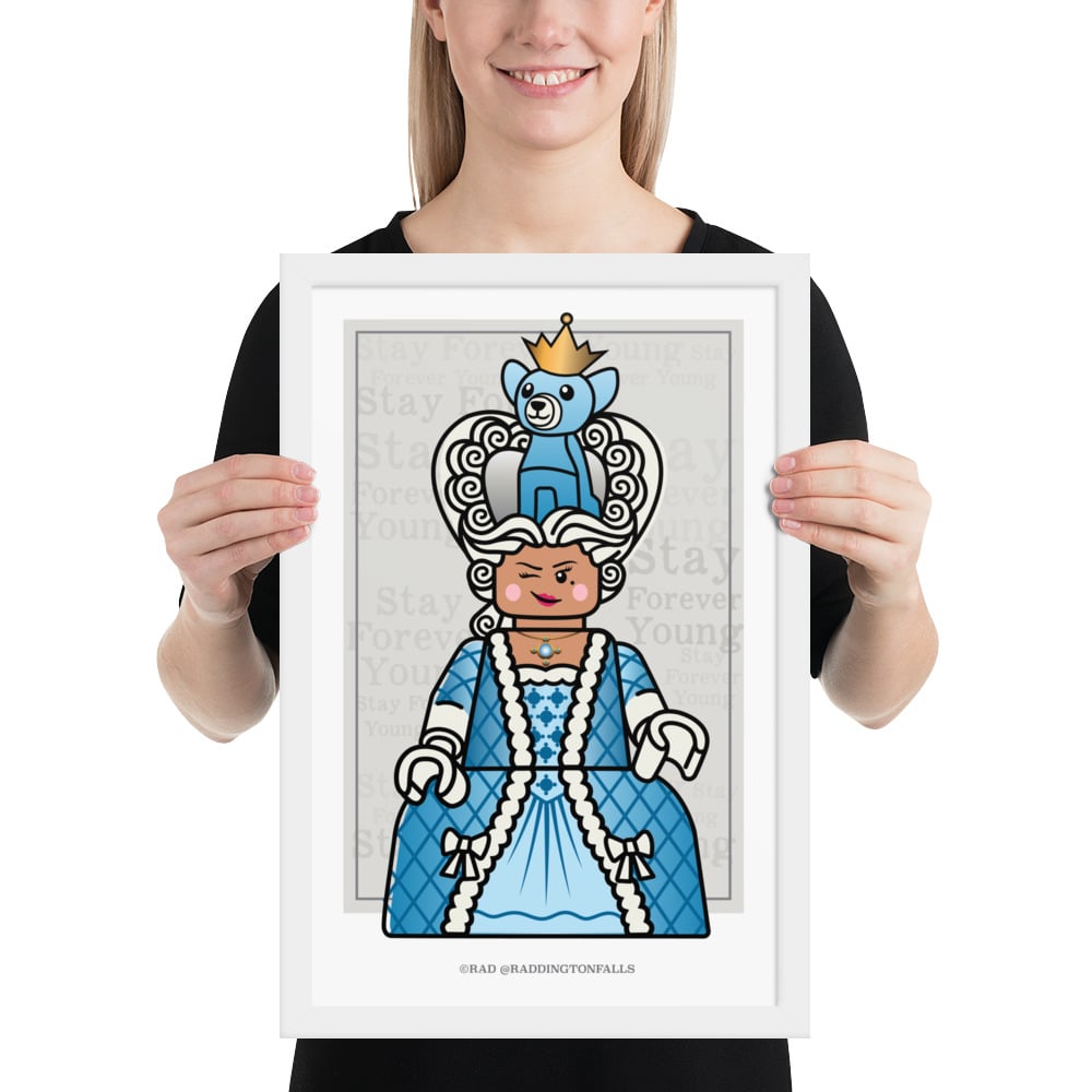 Queen Charlotte Framed poster 12"x18"