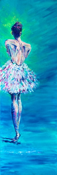 Image 2 of Tiny Dancer 2.0 | Original Painting on Canvas