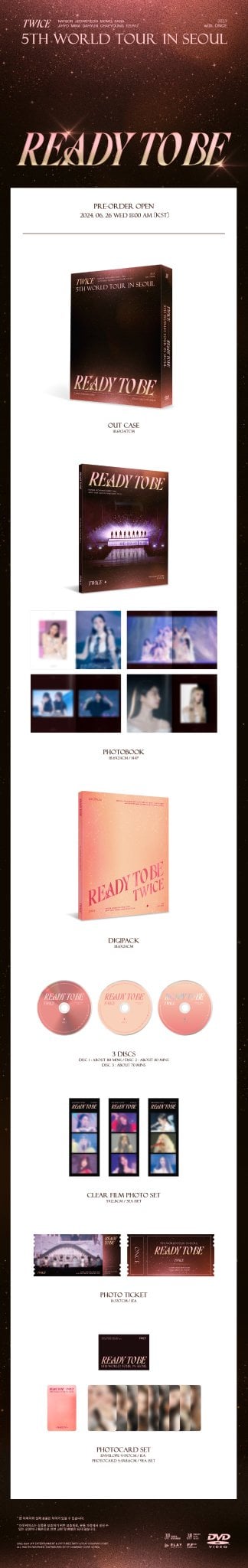 Image of Twice Ready To Be 5th World Tour In Seoul DVD