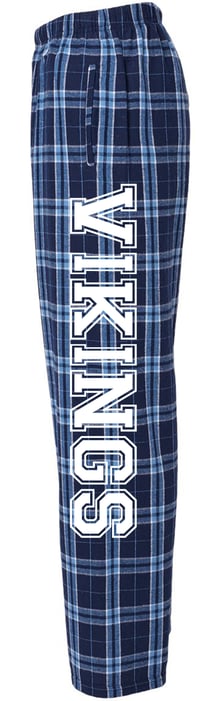 Image 2 of PAJAMA PANTS - DARK BLUE