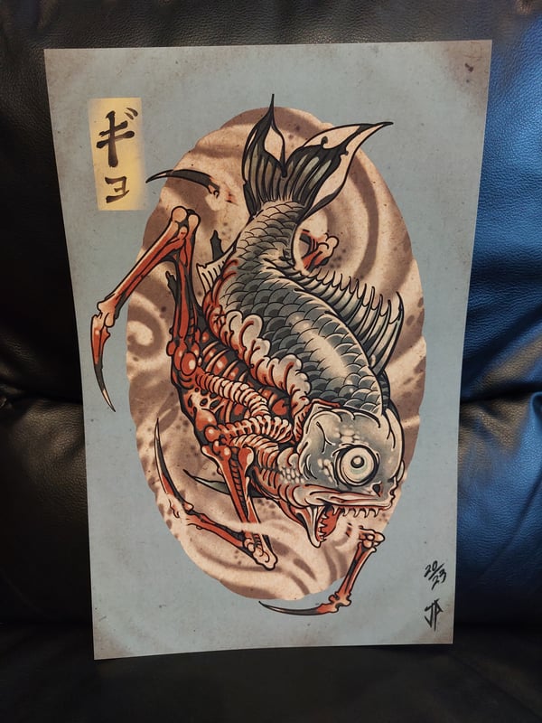 Image of Gyo Irezumi 11×17 print