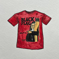 Image 1 of Black Flag: Slip It In 5x7inch Giclee Print 