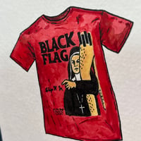 Image 4 of Black Flag: Slip It In 5x7inch Giclee Print 