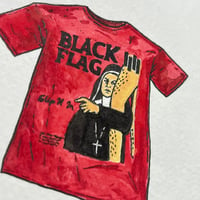 Image 5 of Black Flag: Slip It In 5x7inch Giclee Print 