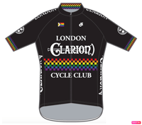 Image 1 of Short Sleeve Jersey Tech+ - London Clarion Pride Jersey