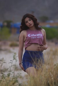 Image 1 of cabrona pero cute crop top