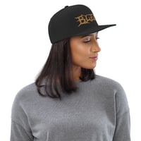 Image 5 of BLEGH SNAPBACK HAT - GOLD EDITION