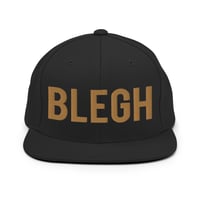 Image 9 of BLEGH SNAPBACK HAT - GOLD EDITION