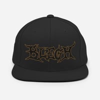 Image 10 of BLEGH SNAPBACK HAT - GOLD EDITION