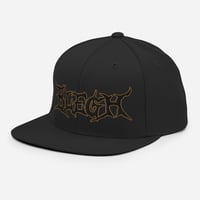 Image 12 of BLEGH SNAPBACK HAT - GOLD EDITION