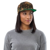 Image 9 of BLEGH SNAPBACK HAT - CAMO EDITION