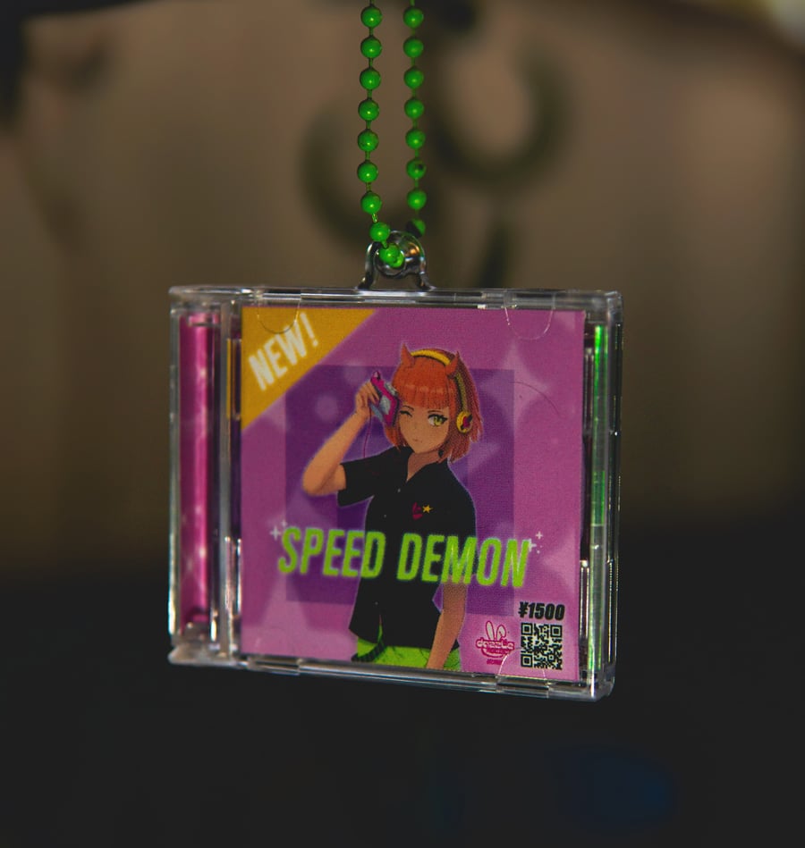 Image of CD Keychain Demonica Speed Demon