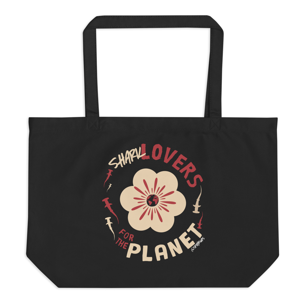 Image of SHARK LOVERS eco tote