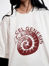 Image 1 of Cel Genesis Lifestyles: Industrial Offline Cream Tee