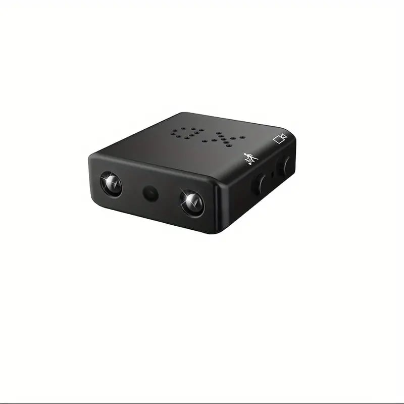 Mini home Surveillance Camera - Built-in Battery, Night Vision, Motion Detection, No WiFi, No App