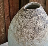 Image 2 of Raw Ceramic Vase - White