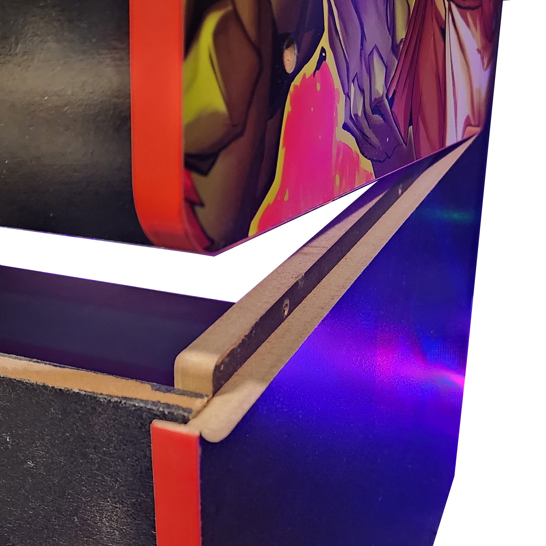 Colored Arcade1up Inline Riser | GIJoel Gaming Cabinets