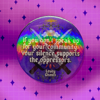 Image 1 of ✦ Speak Up Button Pin ✦