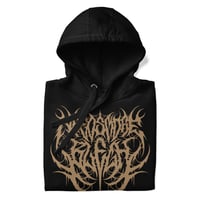 Image 11 of NEEDS MORE BLEGH DEATHCORE HOODIE - BLACKOUT LINE