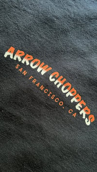 Image 2 of Arrow Choppers - Wagon Burner T-Shirt (Black)